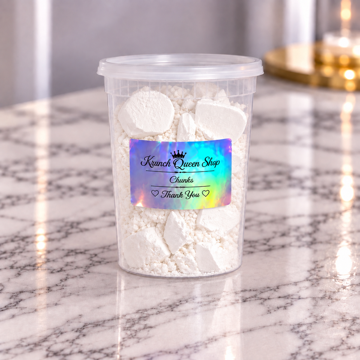 Plain Chunks Container w/cereal