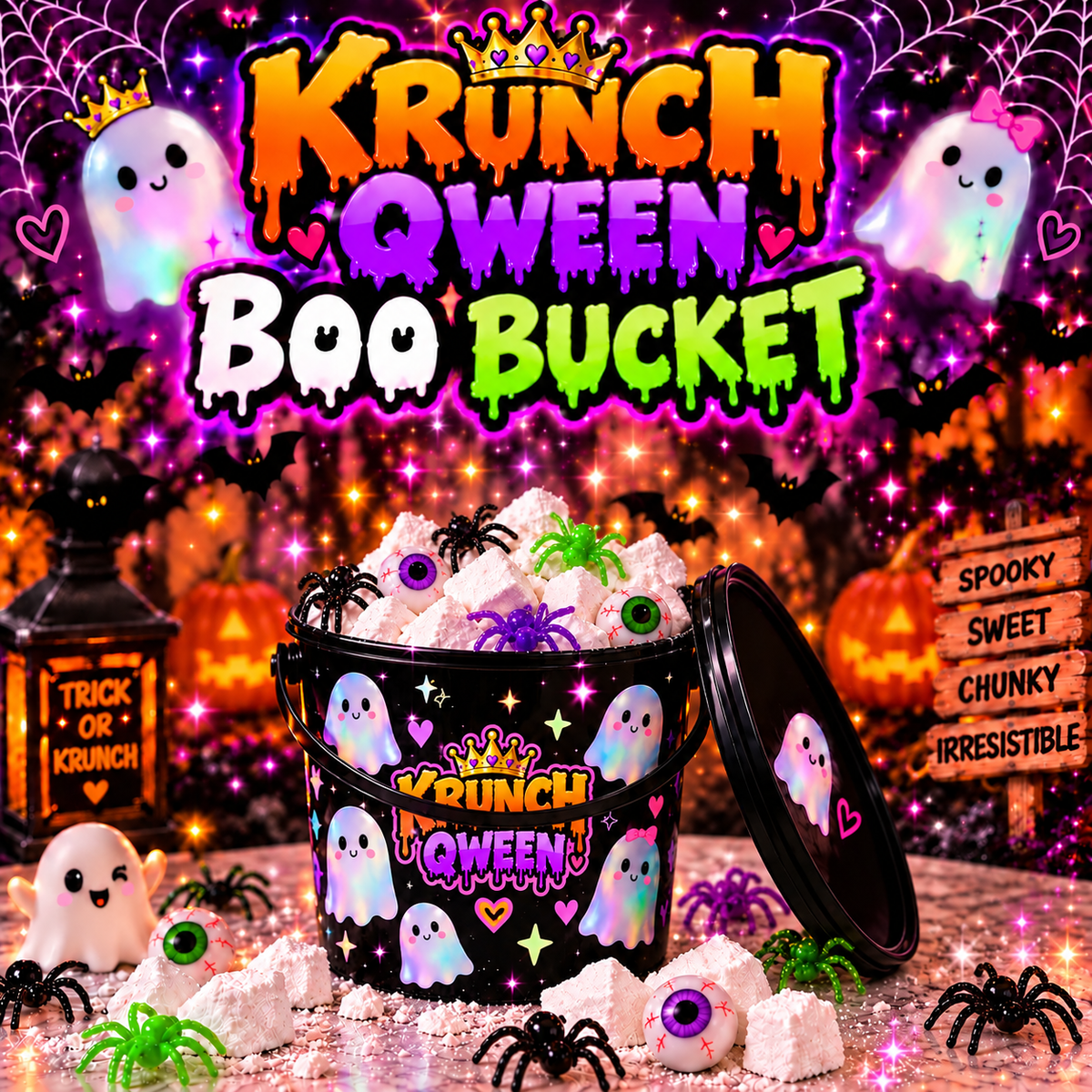 👻Boo Bucket w/cereal👻